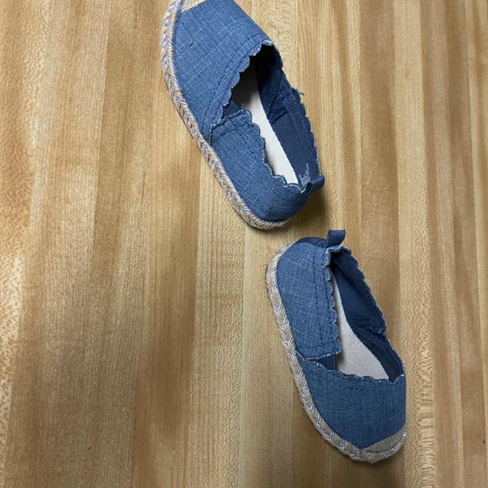 Baby GAP Espadrille Slip-On Shoes Toddler Size 6 - Picture 5 of 9